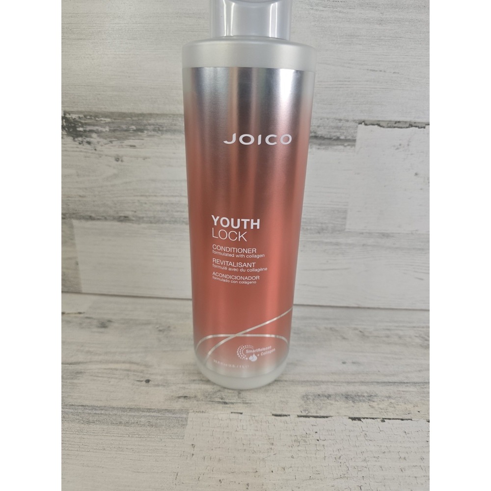 Joico Youth Lock Conditioner with Collagen 33.8 fl oz 1L Salon Size New